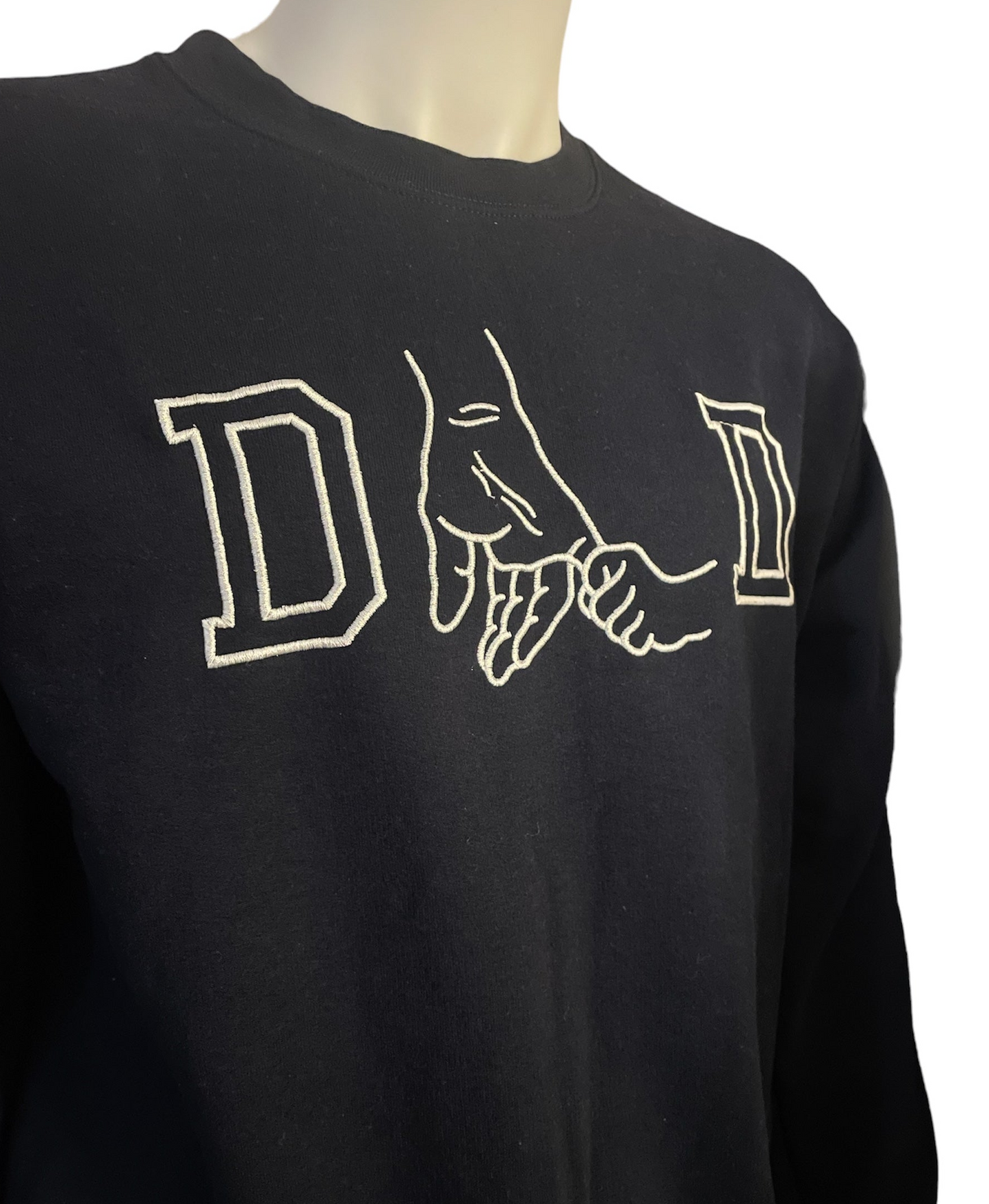 Hold My Hand” Dad Sweatshirt – Celebrating Fatherhood’s Unique Bond