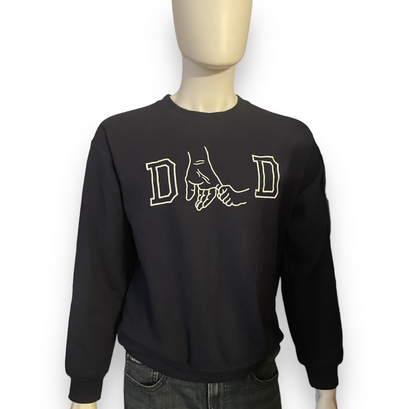 Hold My Hand” Dad Sweatshirt – Celebrating Fatherhood’s Unique Bond